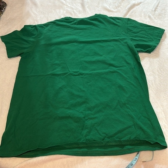 Life is Tough That’s Why There Is Beer Graphic Green Tank Mens Large - Picture 4 of 4